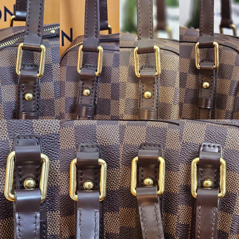 Complete Set "Giftable" Louis Vuitton Shoulder Bag Damier Ebene - Picture 6 of 16